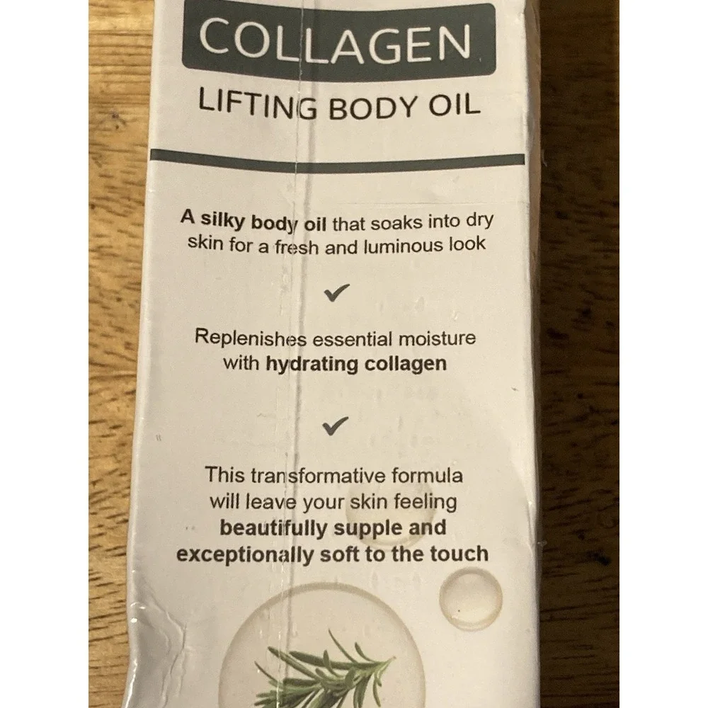 Elycura Collagen Lifting Body Oil 3.38 Fl OZ Improves Elasticity Smoother Skin